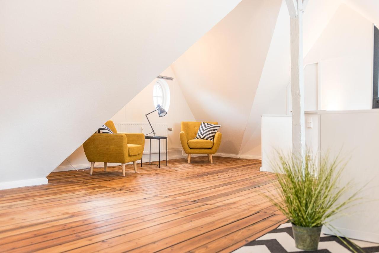 Fewo1846 - Flensburg68 - Komfortable Maisonettewohnung Fuer 6 Personen Mit Dachbalkon Im 4 Og Luaran gambar