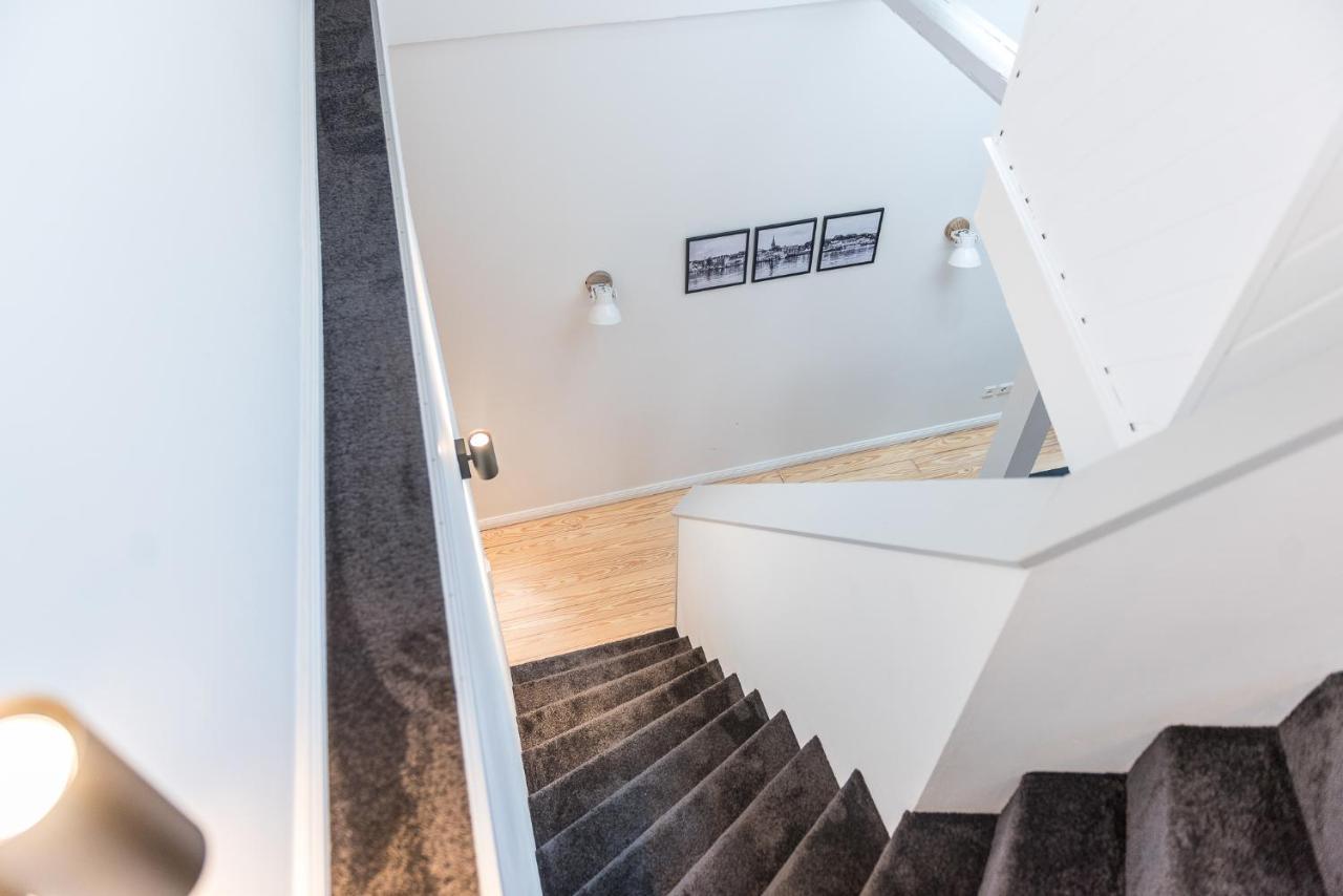 Fewo1846 - Flensburg68 - Komfortable Maisonettewohnung Fuer 6 Personen Mit Dachbalkon Im 4 Og Luaran gambar