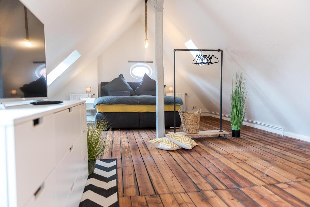 Fewo1846 - Flensburg68 - Komfortable Maisonettewohnung Fuer 6 Personen Mit Dachbalkon Im 4 Og Luaran gambar